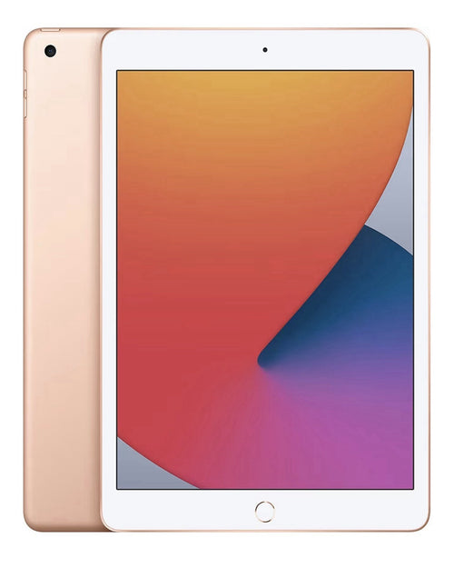 Apple 2020 iPad 8th Gen (10.2-inch, Wi-Fi, 128GB) Gold - Excellent Condition