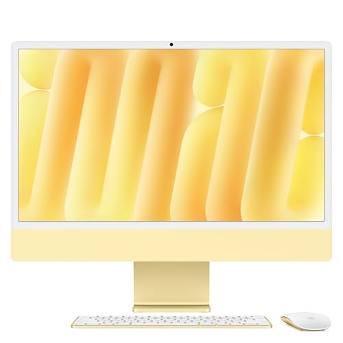 Apple iMac 2024 24" M4 10CPU 10GPU 16GB RAM 256GB SSD Yellow Excellent