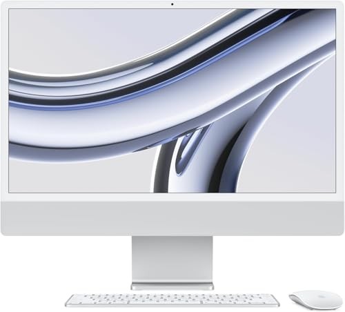 Apple iMac 2023 24" M3 16GB RAM 256GB SSD Silver Excellent