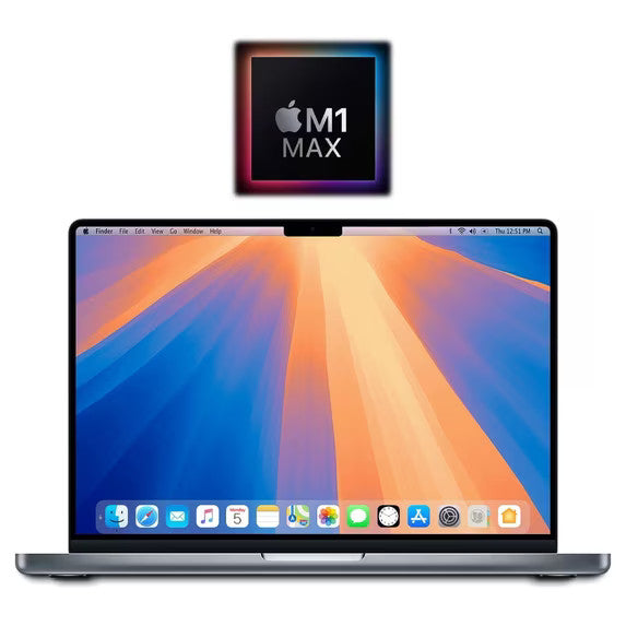 Apple MacBook Pro 2021 16.2" M1 Max 32GB RAM 1TB Space Gray Good