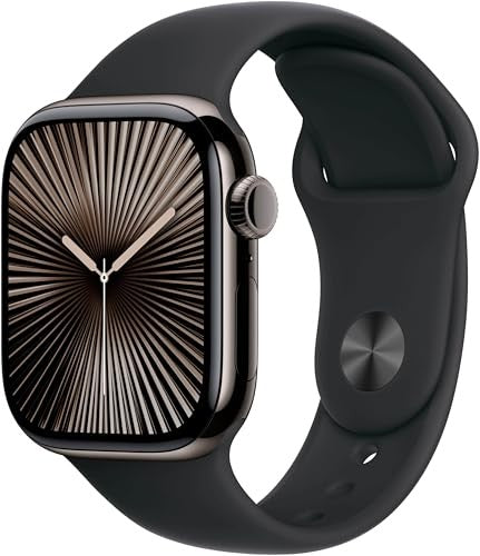 Apple Watch Series 10 46mm GPS+Cellular Slate Titanium M/L Good
