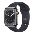 Apple Watch Series 8 45mm GPS+Cellular Graphite Stainless Steel M/L Acceptable