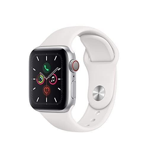 Apple Watch Series 5 40mm GPS+Cellular Silver Aluminum Good