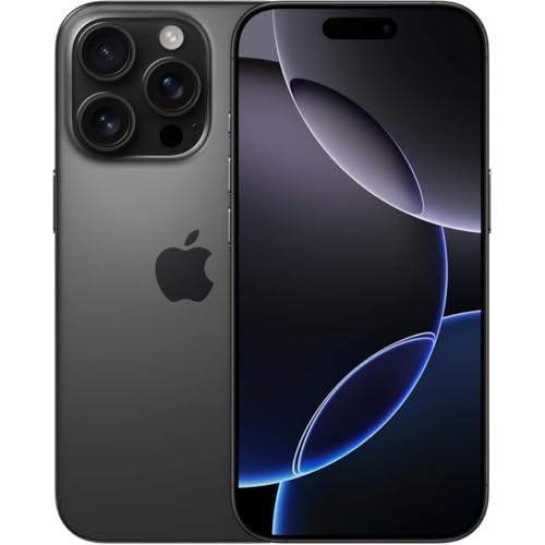 Apple iPhone 16 Pro 128GB Black Titanium Unlocked Acceptable