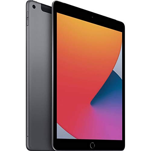 Apple iPad 8th Gen 10.2 inch 128GB Wi-Fi+Cellular Space Gray Acceptable