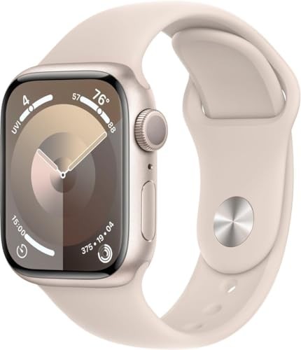 Apple Watch Series 9 45mm GPS Starlight Aluminum S/M Good