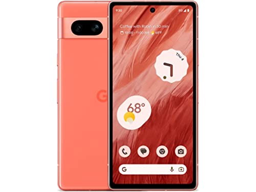 Google Pixel 7a 128GB Coral Unlocked Excellent