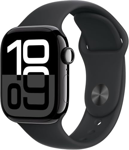 Apple Watch Series 10 46mm GPS Jet Black Aluminum M/L Excellent