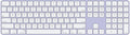 Apple Magic Keyboard Touch ID Numeric Keypad Purple Excellent